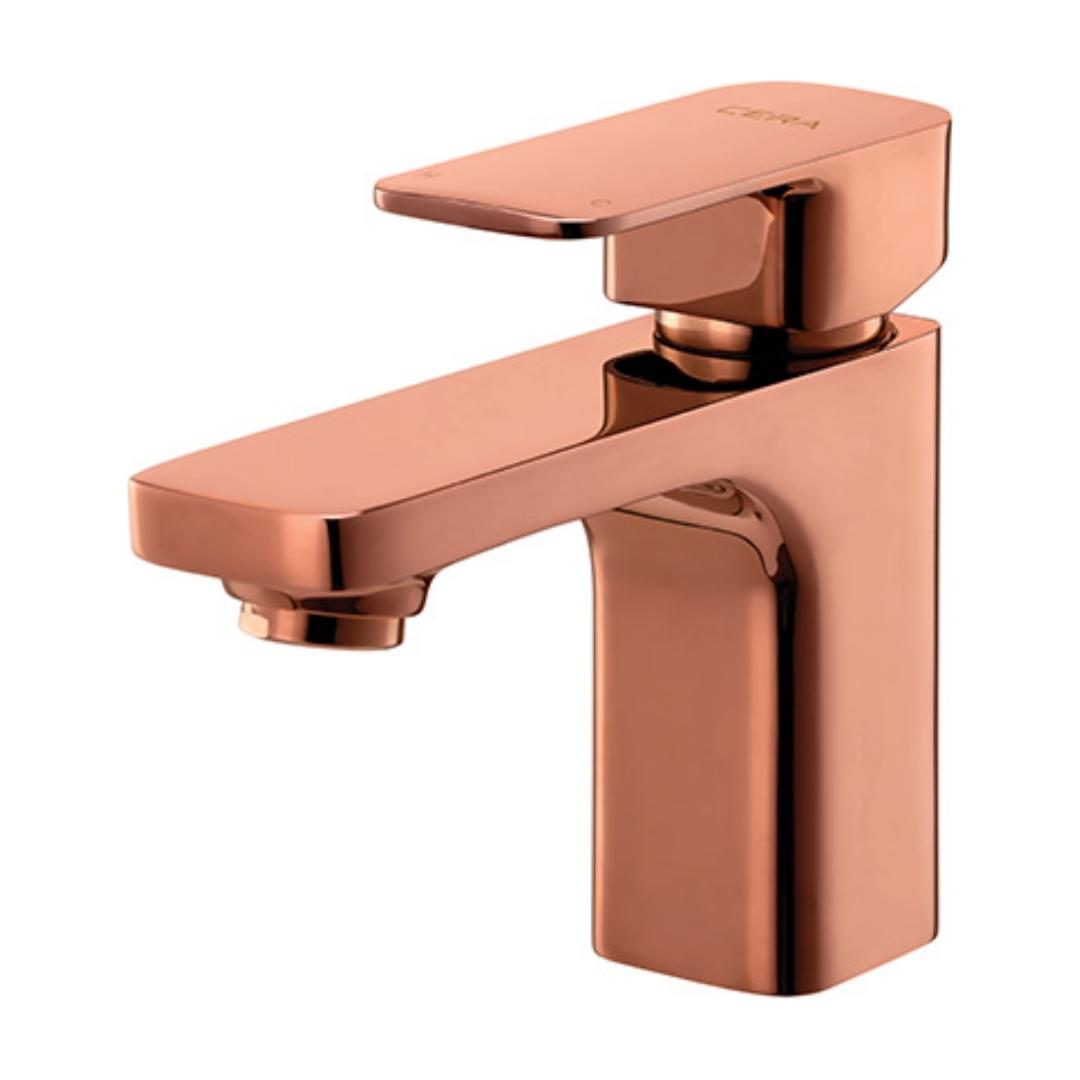Cera Table Mounted Regular Basin Mixer Ruby F1005451RG - Rose Gold