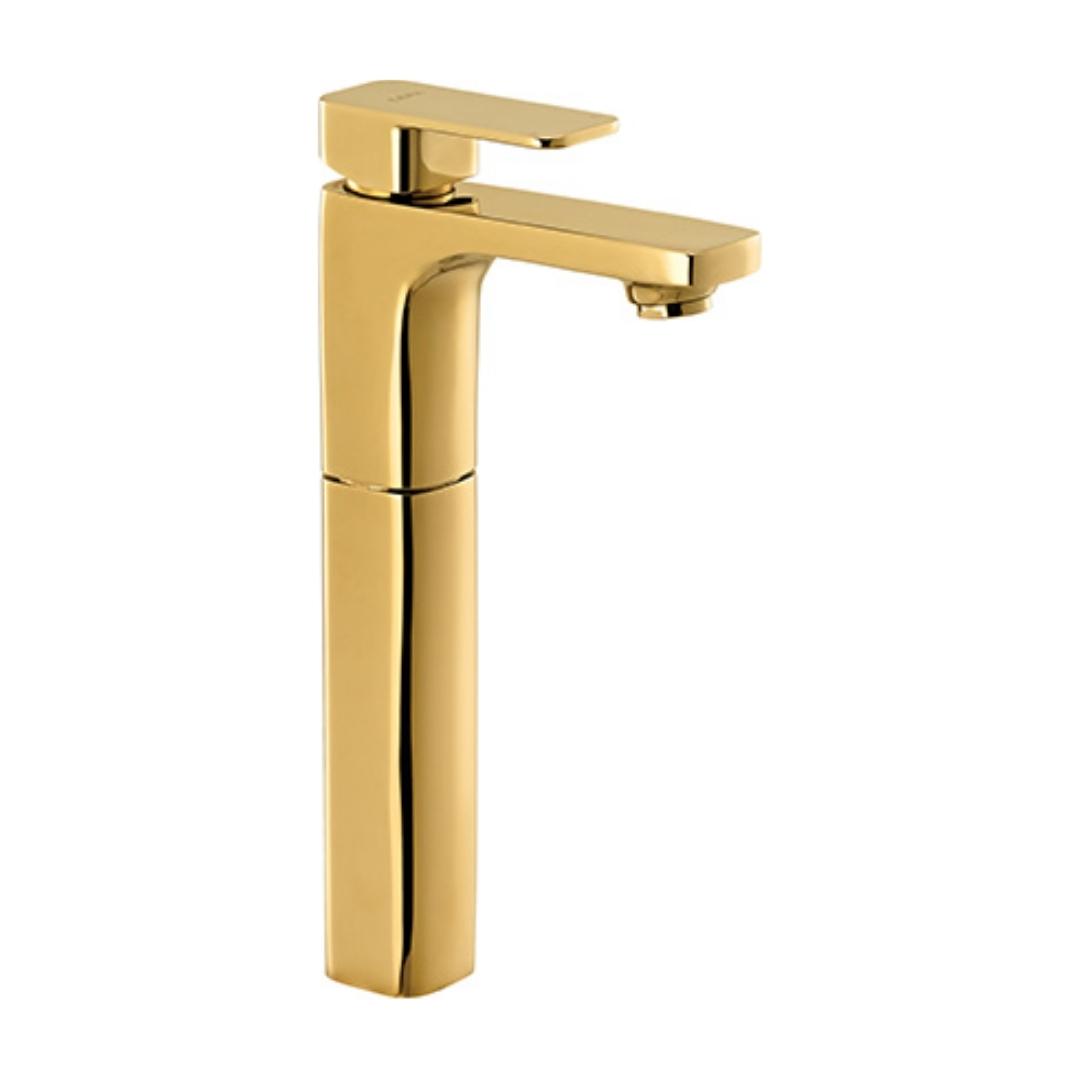 Cera Table Mounted Tall Boy Basin Mixer Ruby F1005452FG - French Gold