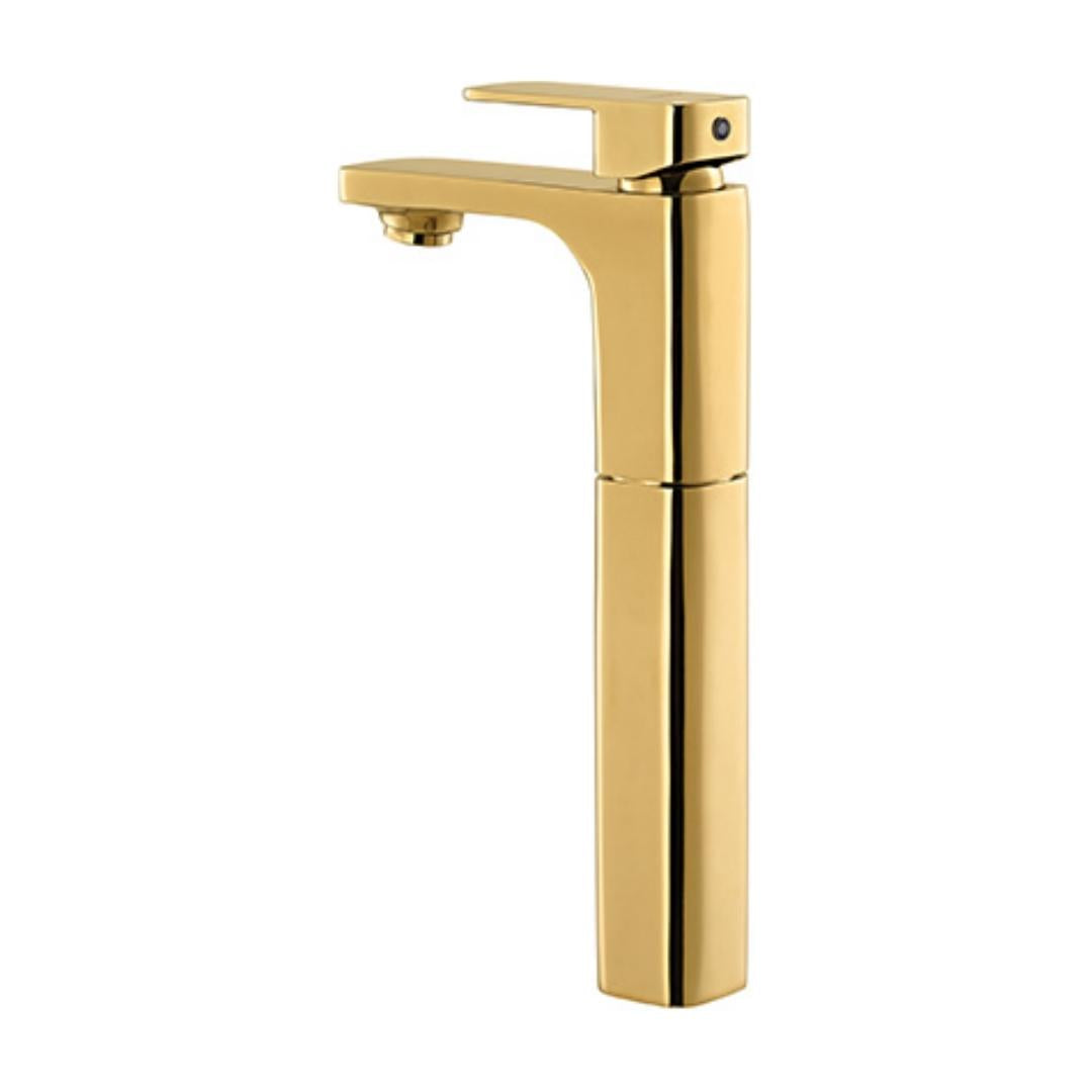 Cera Table Mounted Tall Boy Basin Mixer Ruby F1005452FG - French Gold