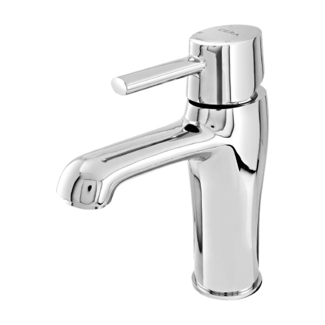 Cera Table Mounted Regular Basin Mixer Ripple F1017451 - Chrome