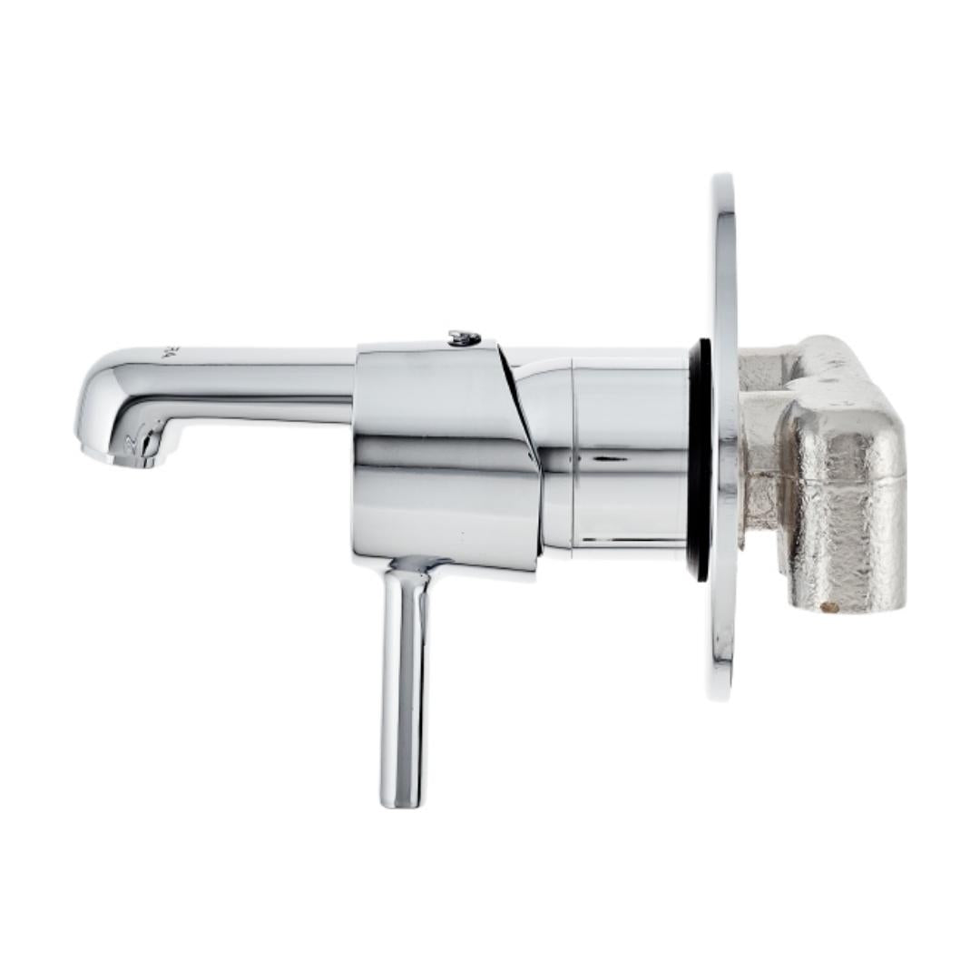 Cera Wall Mounted Basin Mixer Ripple F1017473 - Chrome