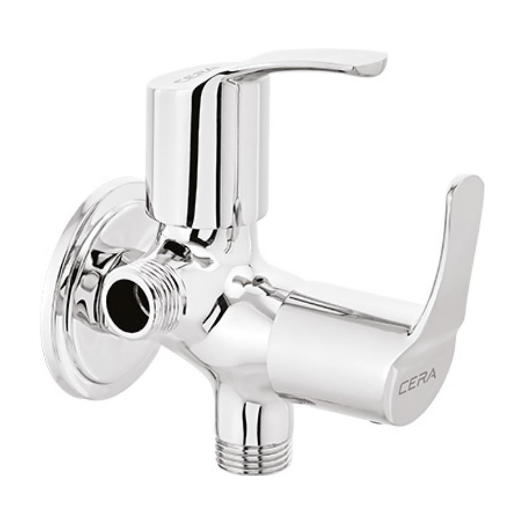 Cera Basin Area 2 Way Angle Valve Vivana F2014211 - Chrome