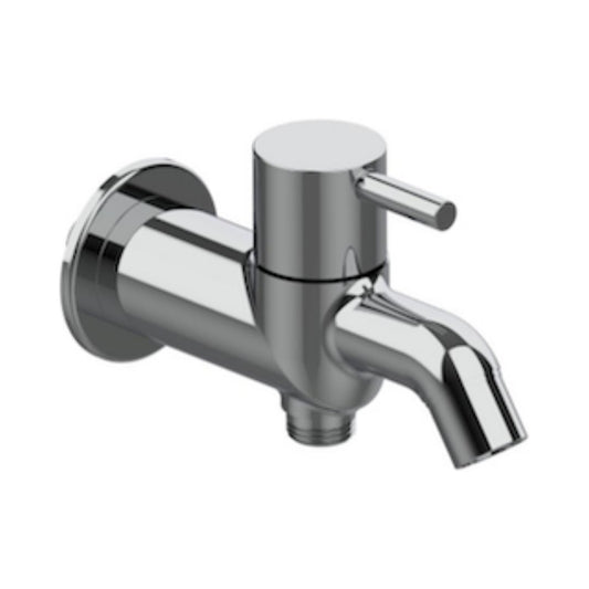 Hindware WC Area 2 Way Bib Tap Flora F280054 - Chrome