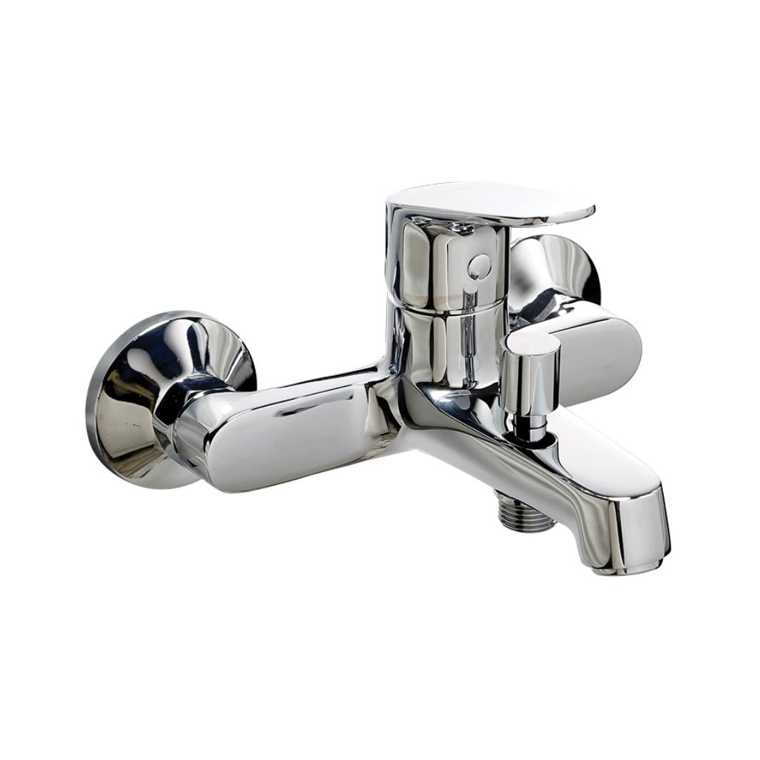 Hindware 2 Way Wall Mixer Element F360018 - Chrome Finish