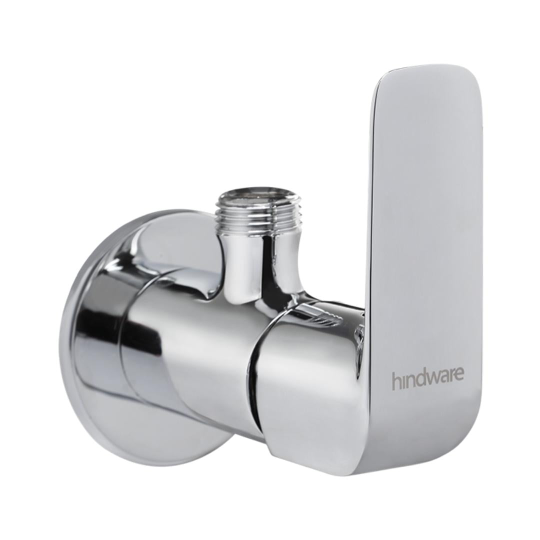 Hindware Basin Area Angle Valve Fluid F400004 - Chrome