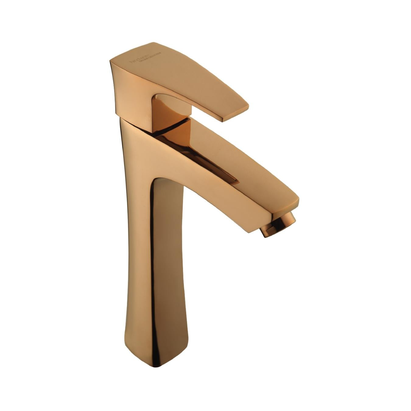 Hindware Table Mounted Tall Boy Basin Tap Edge F520002RGD - Rose Gold