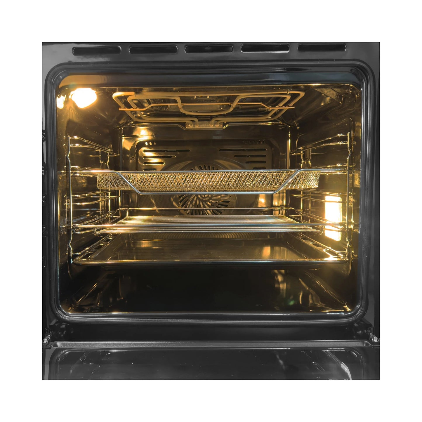 Faber Built In Oven FBIO 81L 10F DIGI BK + Faber Built-In Microwave FBI MWO 25 SG
