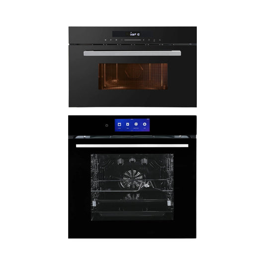 Faber Built In Oven With Air Fryer FBIO 83L 18F TFT BK N + Faber Built-In Convection Microwave FBI MWO 34 CGS BK