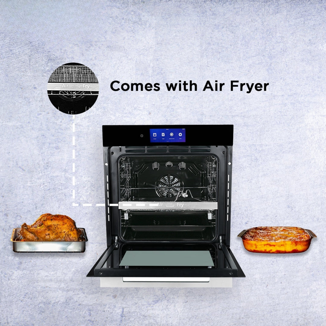 Faber Built In Oven With Air Fryer FBIO 83L 18F TFT BK N + Faber Built-In Convection Microwave FBI MWO 34 CGS BK