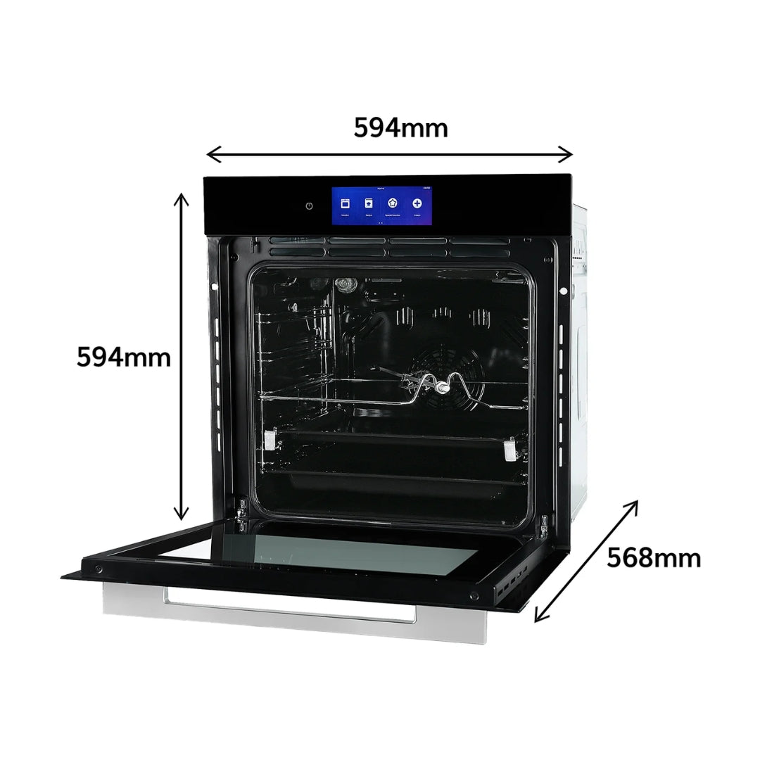 Faber Built In Oven With Air Fryer FBIO 83L 18F TFT BK N + Faber Built-In Convection Microwave FBI MWO 34 CGS BK