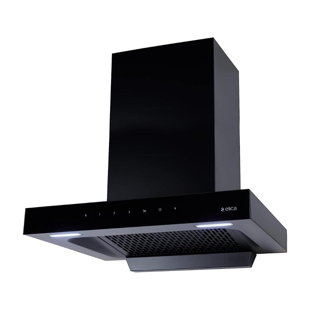 Elica 60 cm Wall Mounted Chimney FL 600 SPT HAC MS NERO