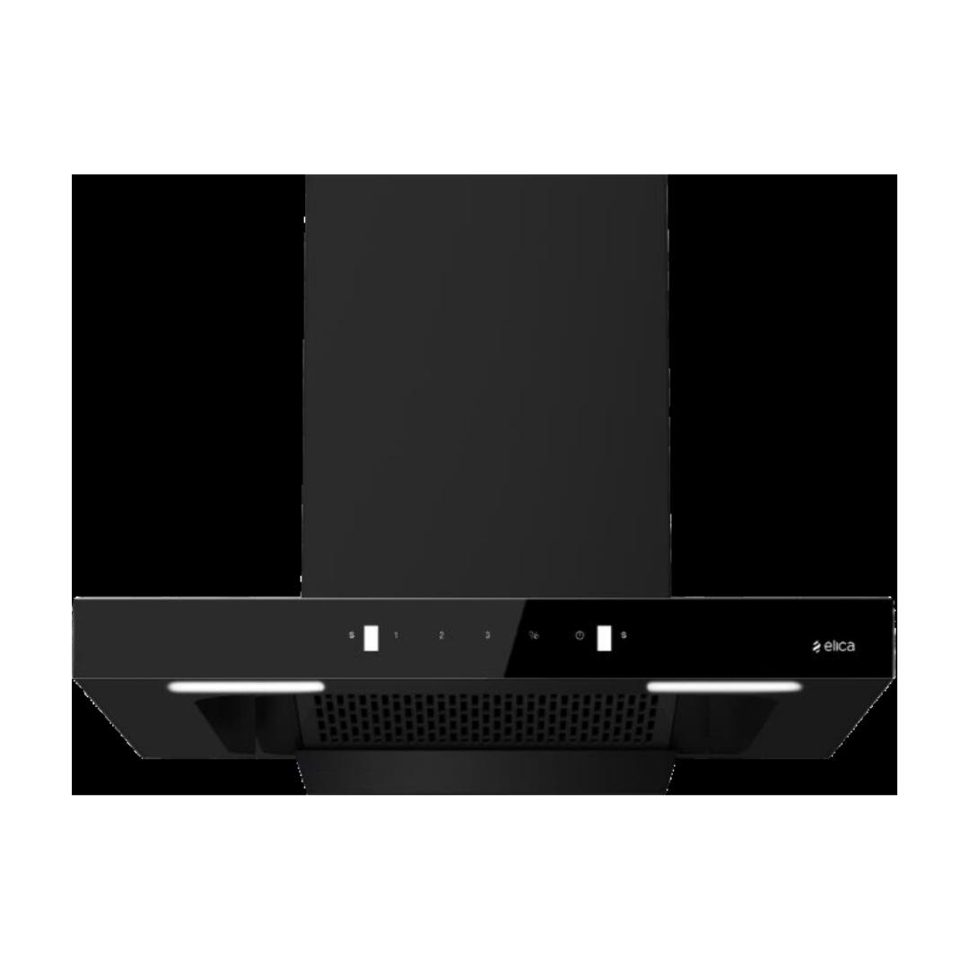 Elica 75 cm Wall Mounted Chimney Filterless Series FL 750 SPT HAC MS NERO