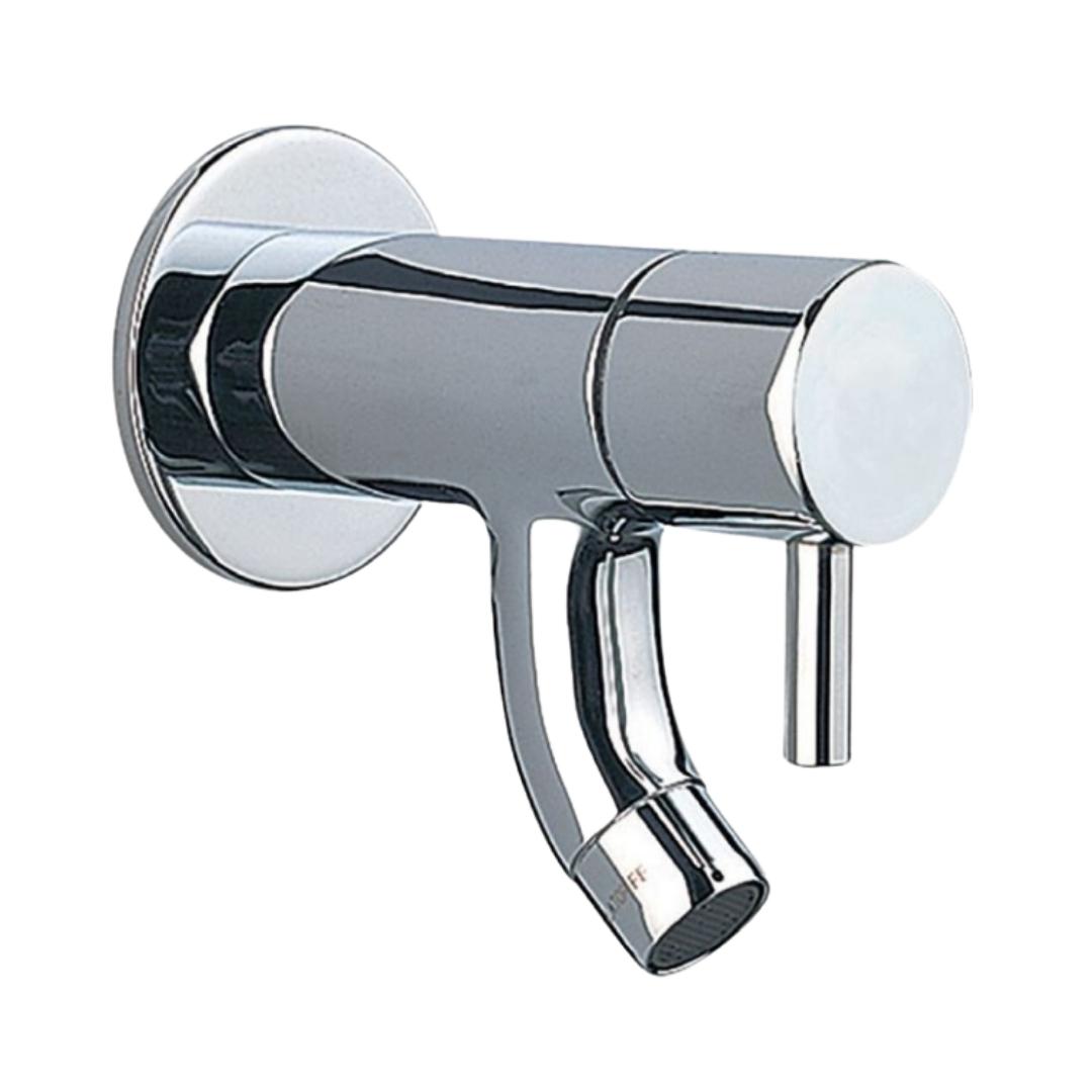 Jaquar WC Area Bib Cock Florentine FLR CHR 5037N Chrome On Decure in jaquar-wc-area-bib-cock-florentine-flr-chr-5037n-chrome-on-decure-in
