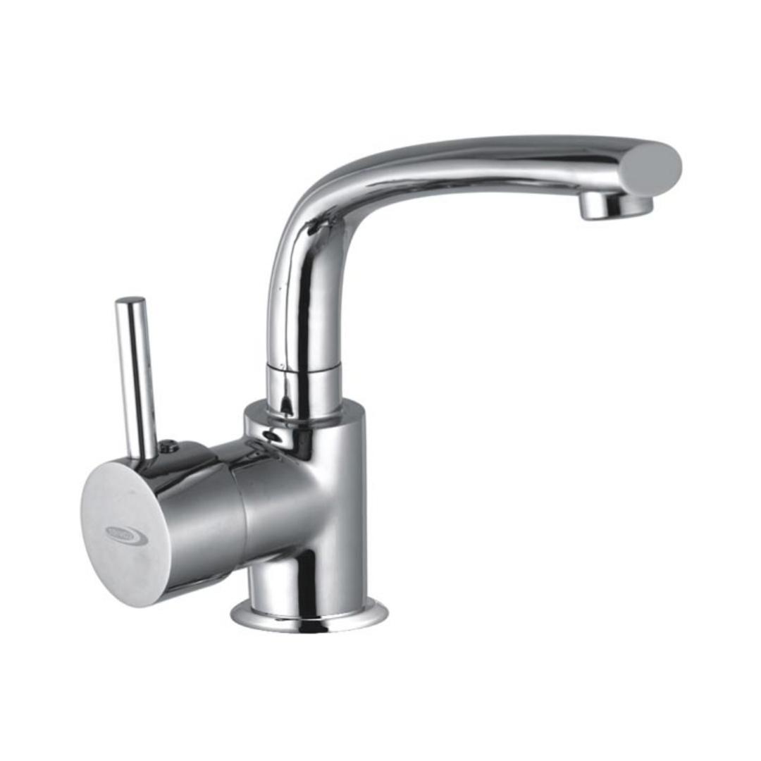 Cavier Table Mounted Regular Kitchen Sink Mixer Flora FR-09-239 with Swinging Spout in Chrome Finish