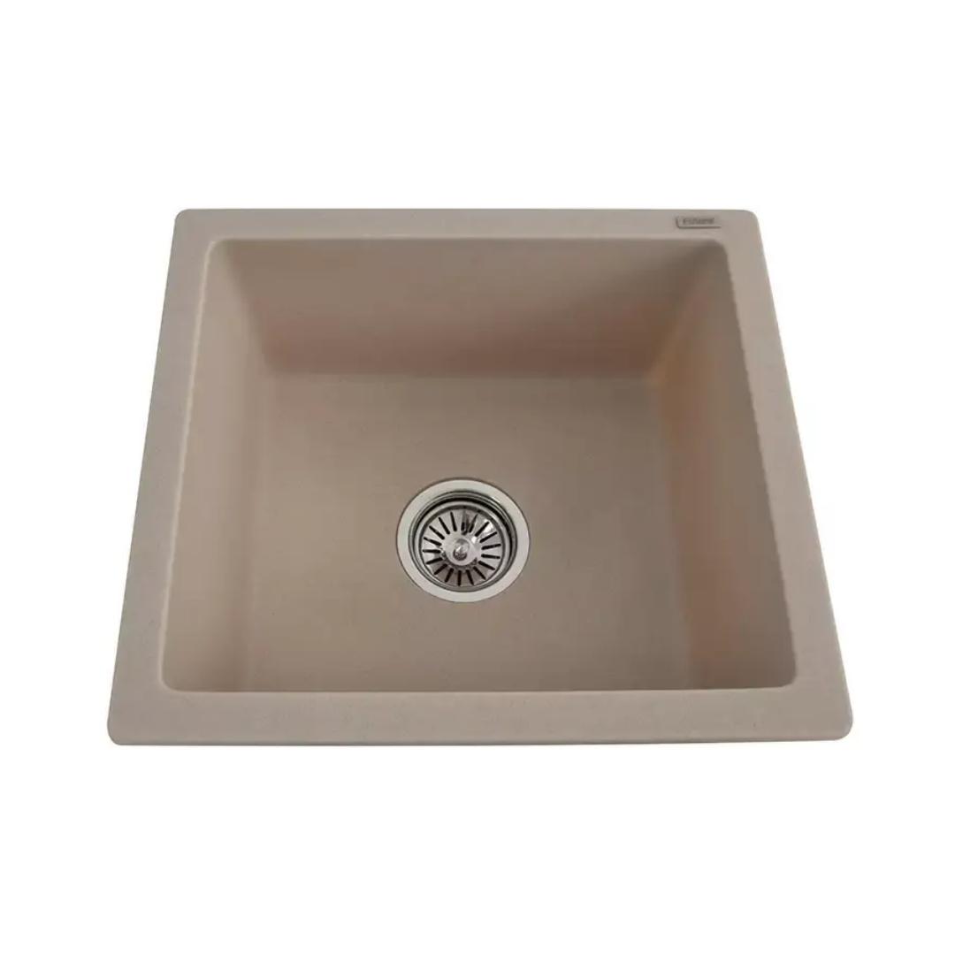 Futura Quartz Sink Natural Quartz Series FS 1816 NQ ( 18 x 16 inches ) - Wheat