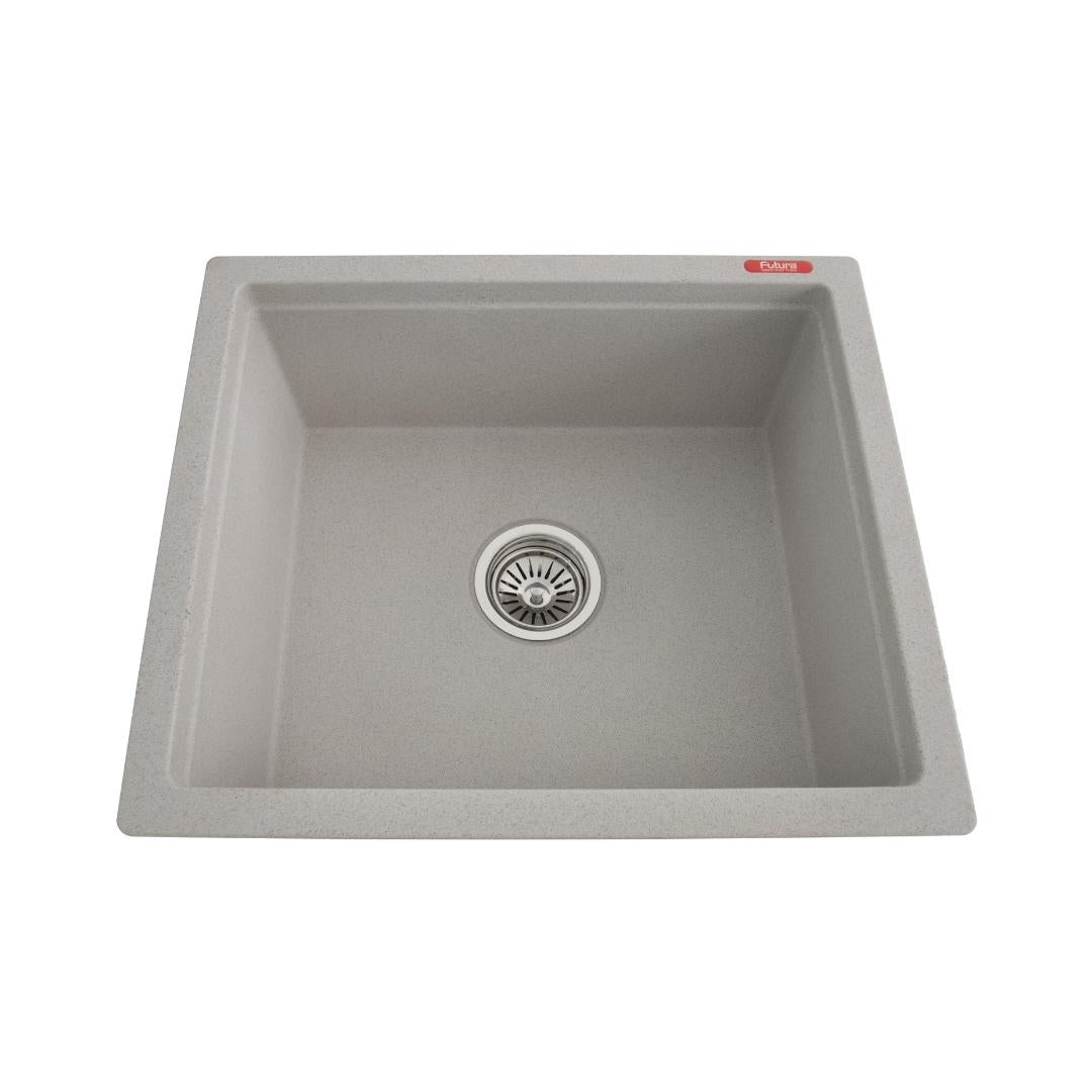 Futura Quartz Sink Natural Quartz Series FS 1816 NQ ( 18 x 16 inches ) - Wheat Spot