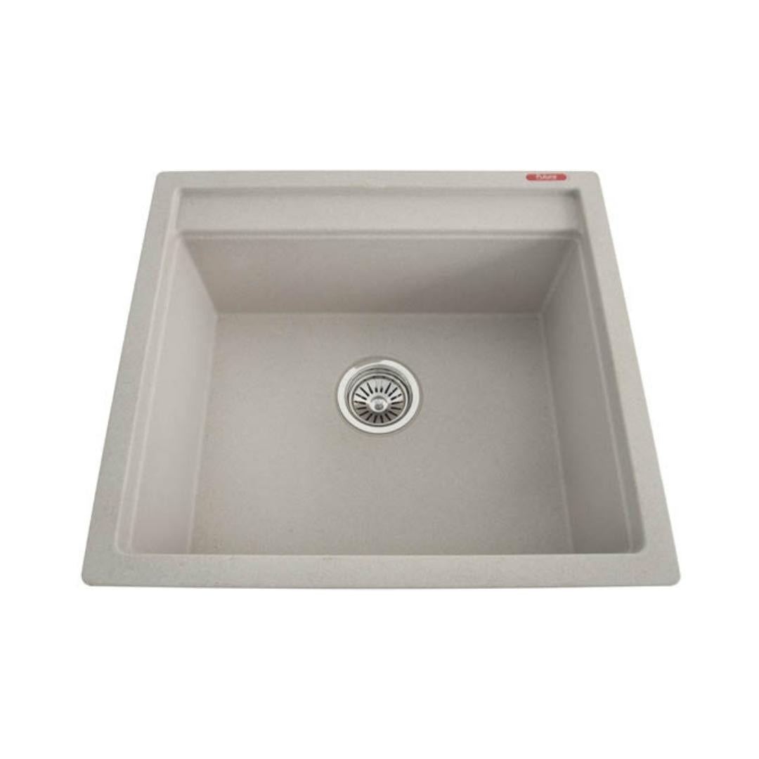 Futura Quartz Sink Natural Quartz Series FS 2220 NQ ( 22 x 20 inches ) - Wheat Spot