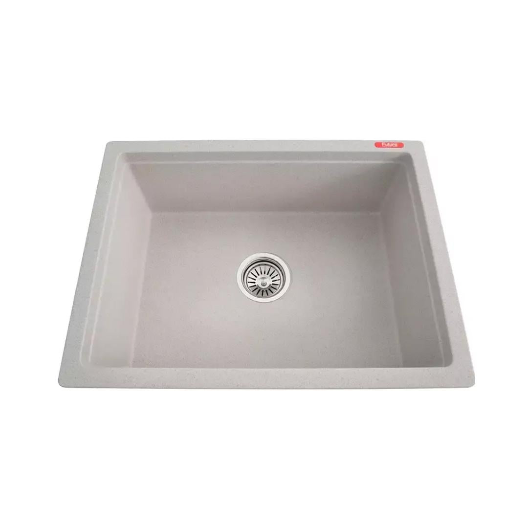 Futura Quartz Sink Natural Quartz Series FS 2418 NQ ( 24 x 18 inches ) - Wheat Spot