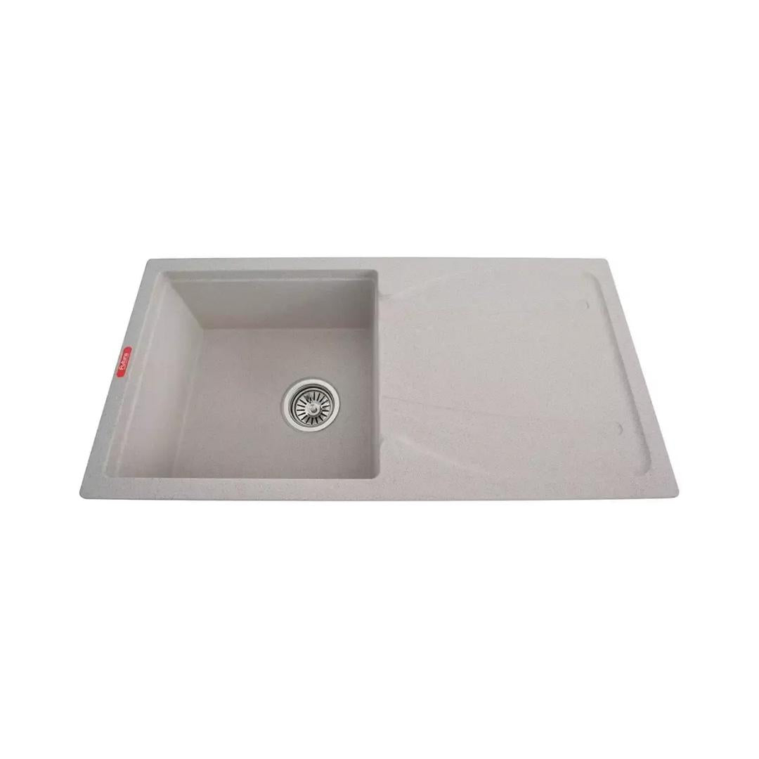 Futura Quartz Sink Natural Quartz Series FS 3417 NQ ( 34 x 17 inches ) - Wheat Spot