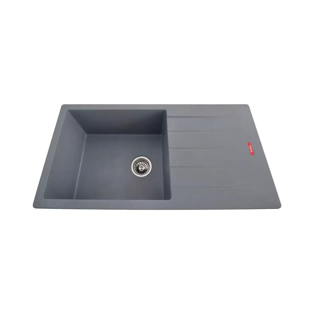 Futura Quartz Sink Natural Quartz Series FS 3618 NQ ( 36 x 18 inches ) - Grey