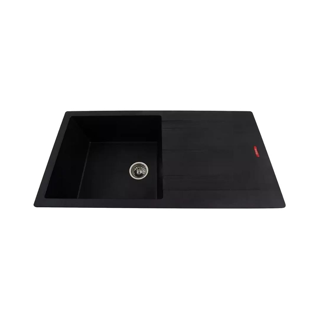 Futura Quartz Sink Natural Quartz Series FS 4020 NQ ( 40 x 20 inches ) - Black