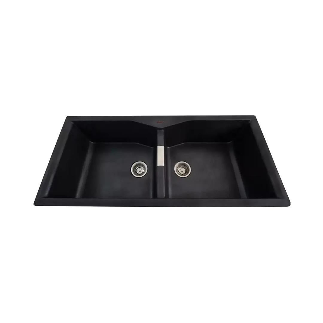 Futura Quartz Sink Natural Quartz Series FS 4520 NQ ( 45 x 20 inches ) - Black