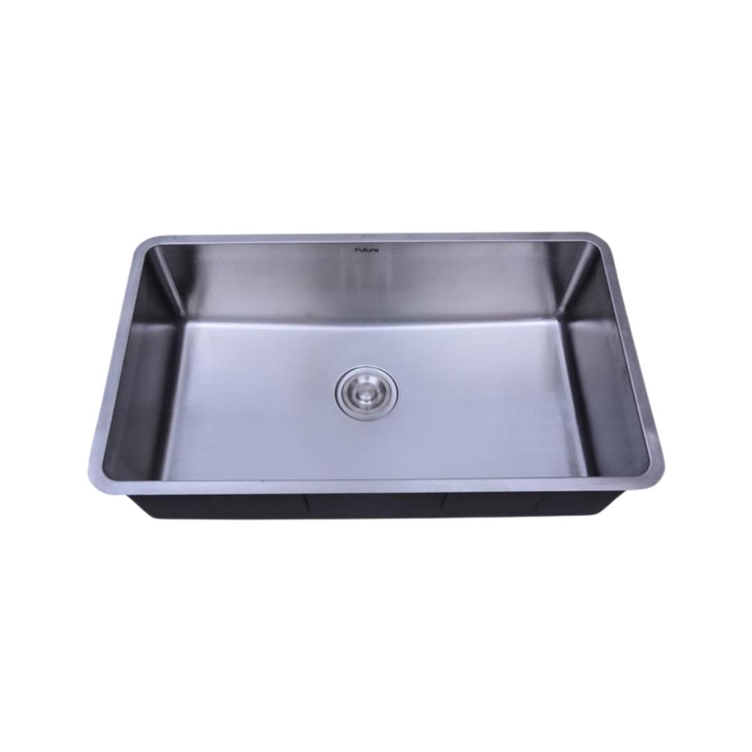Futura Stainless Steel Sink Undermount Series SINGLE BOWL FS 503 ( 31 x 18 inches ) - Satin