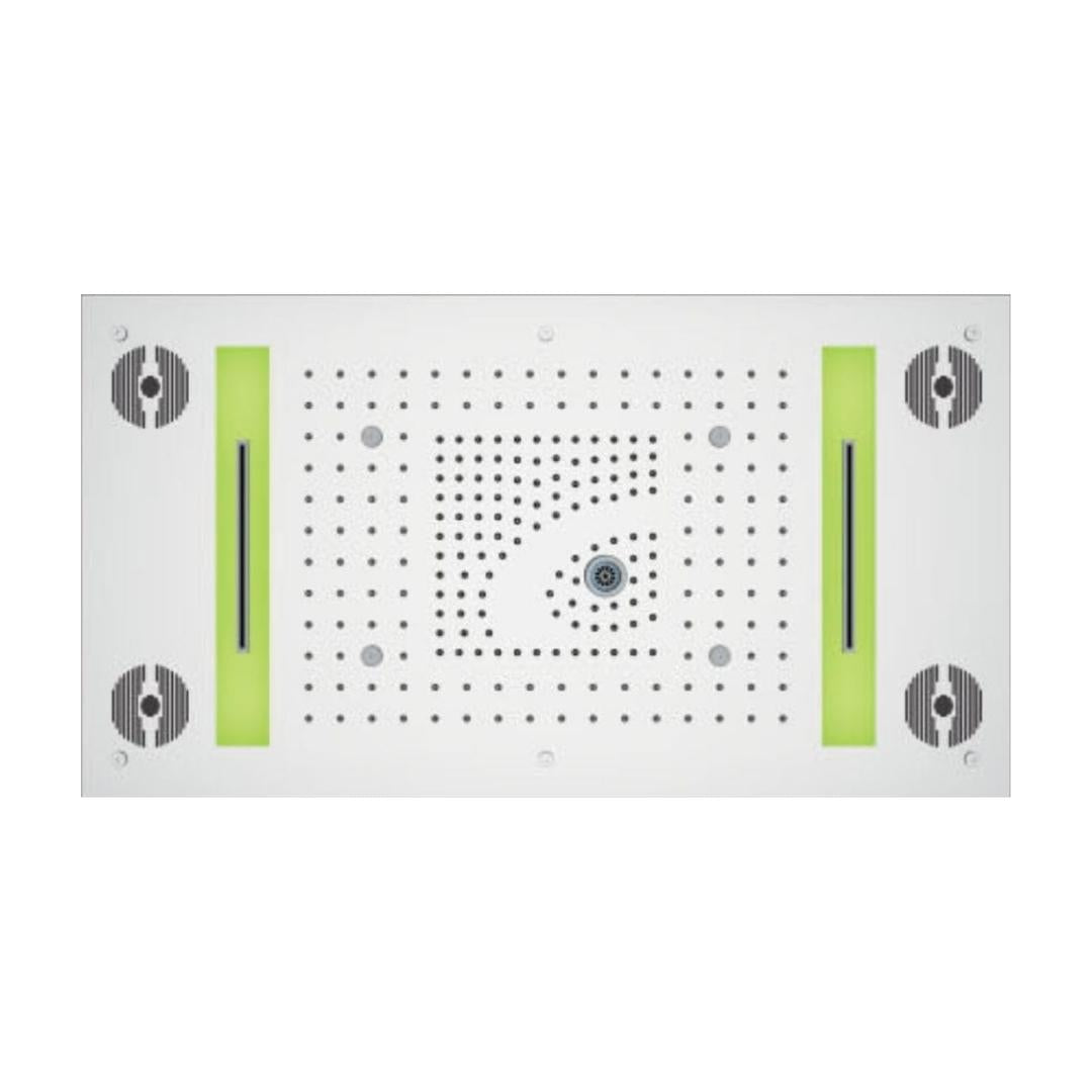 Colston Multi Flow Overhead Shower GEMINI MX CH - Chrome