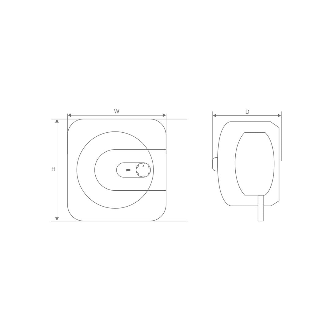 Jaquar Electric Wall Mounting Vertical Ltr Storage Water Heater