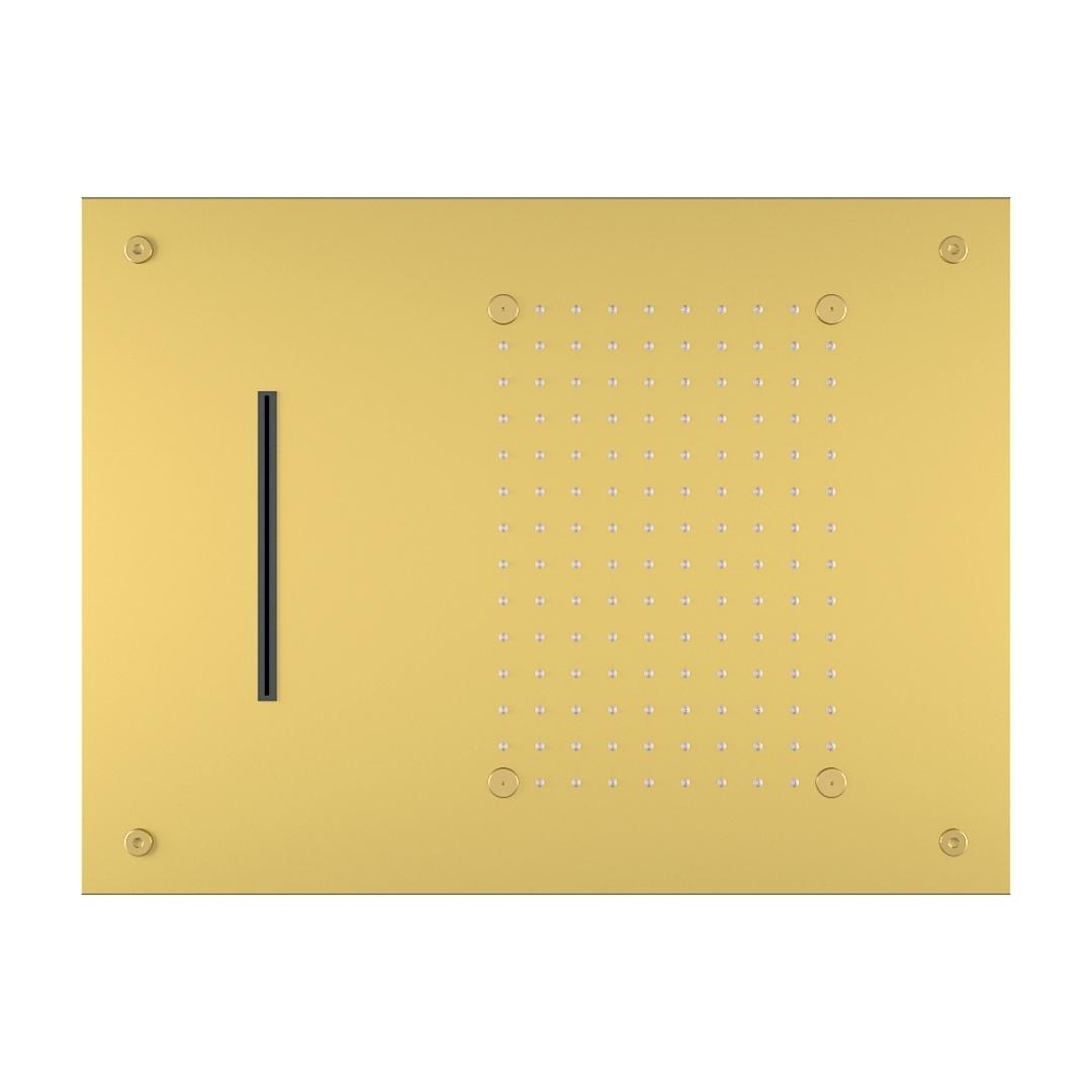 Colston Multi Flow Overhead Shower BRISBANE MIST GL - Gold