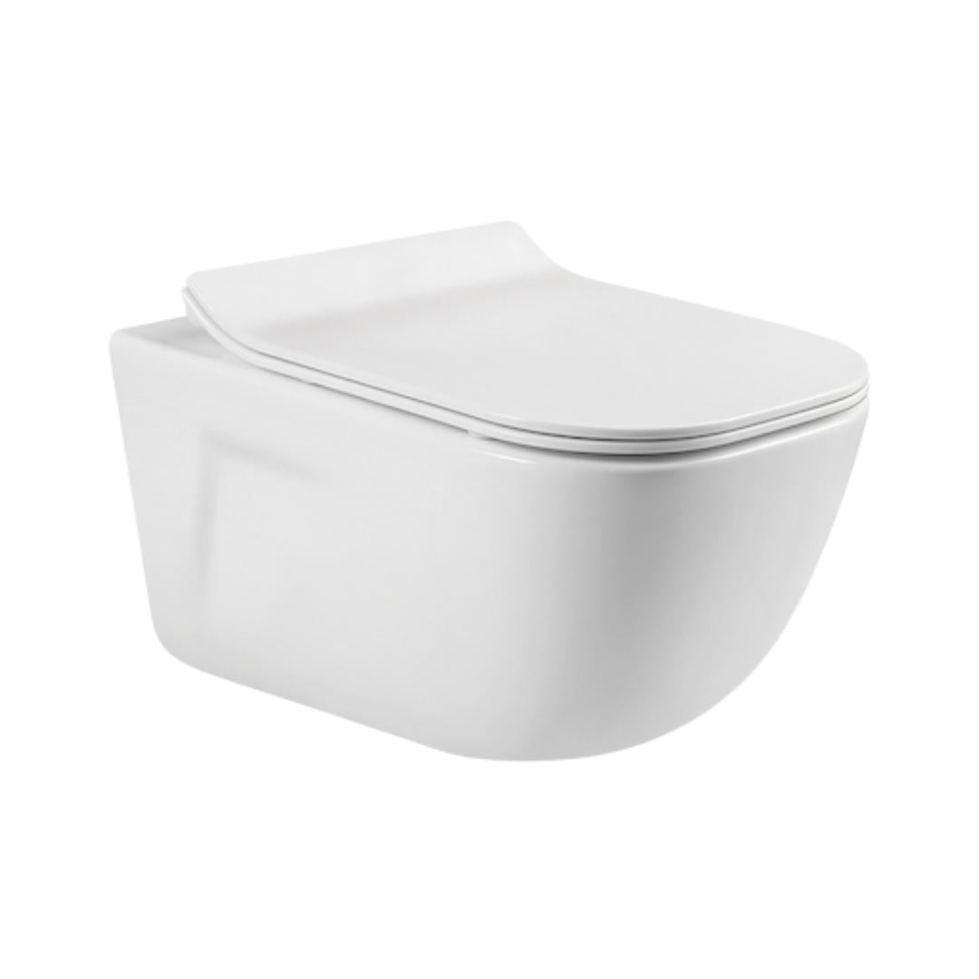 Parryware Wall Mounted White Closet WC Grand Hi-Jet GRAND HI-JET C8934 with P-Trap
