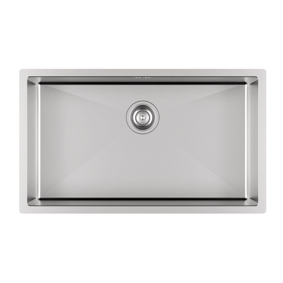 Hafele Stainless Steel Sink Argento SINGLE BOWL TOPAZ R3118 ( 31 x 18 inches ) - Satin