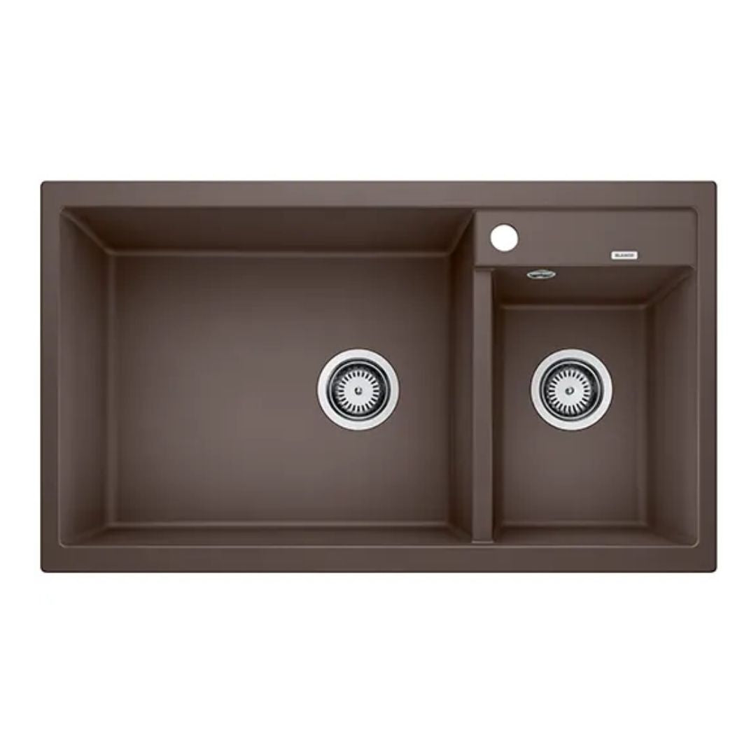 Hafele Silgranit Sink Blanco Metra BLANCO METRA 9 SILGRANIT ( 34 x 20 inches ) - Coffee