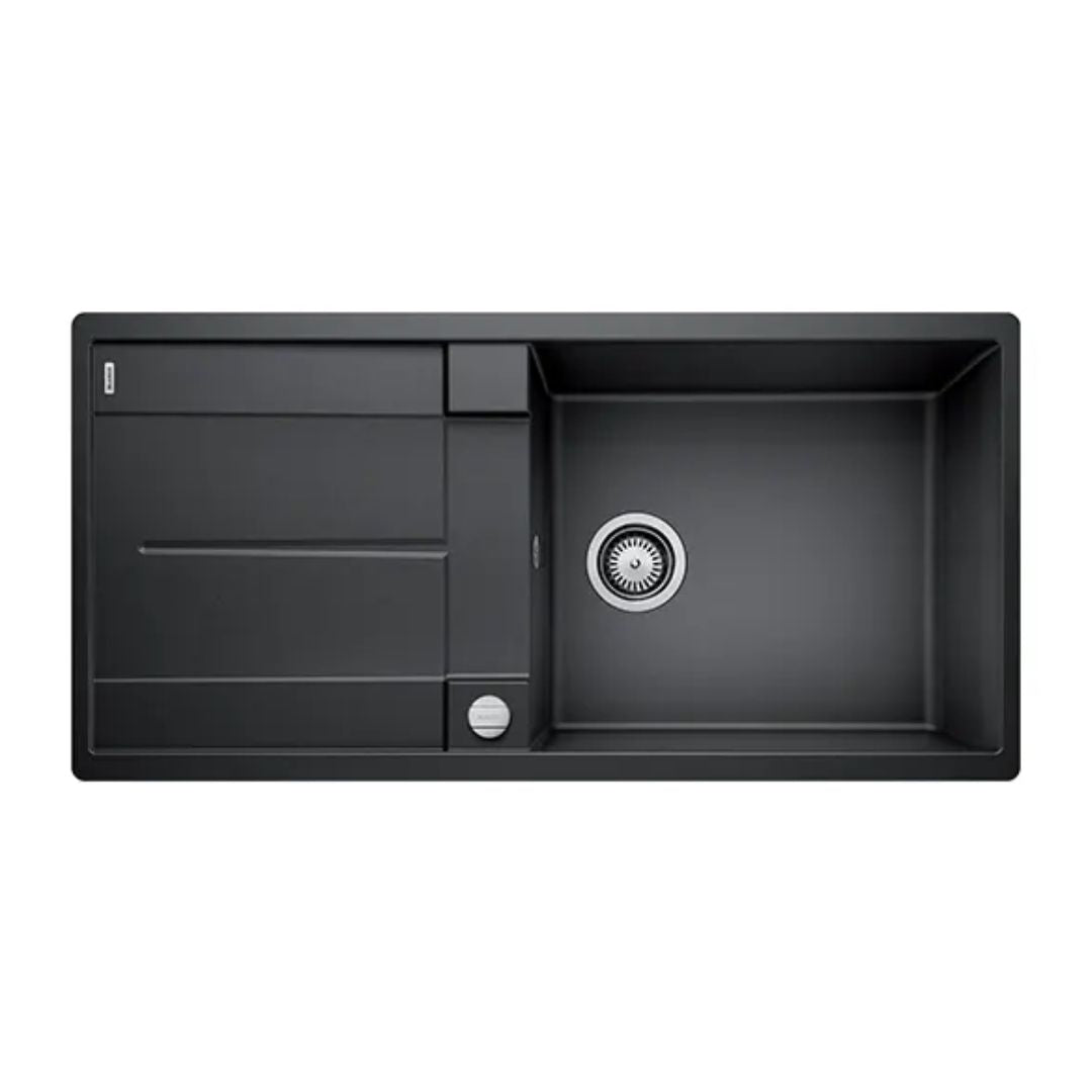 Hafele Silgranit Sink Blanco Metra BLANCO METRA XL 6 S SILGRANIT ( 39 x 20 inches )  -  Anthracite