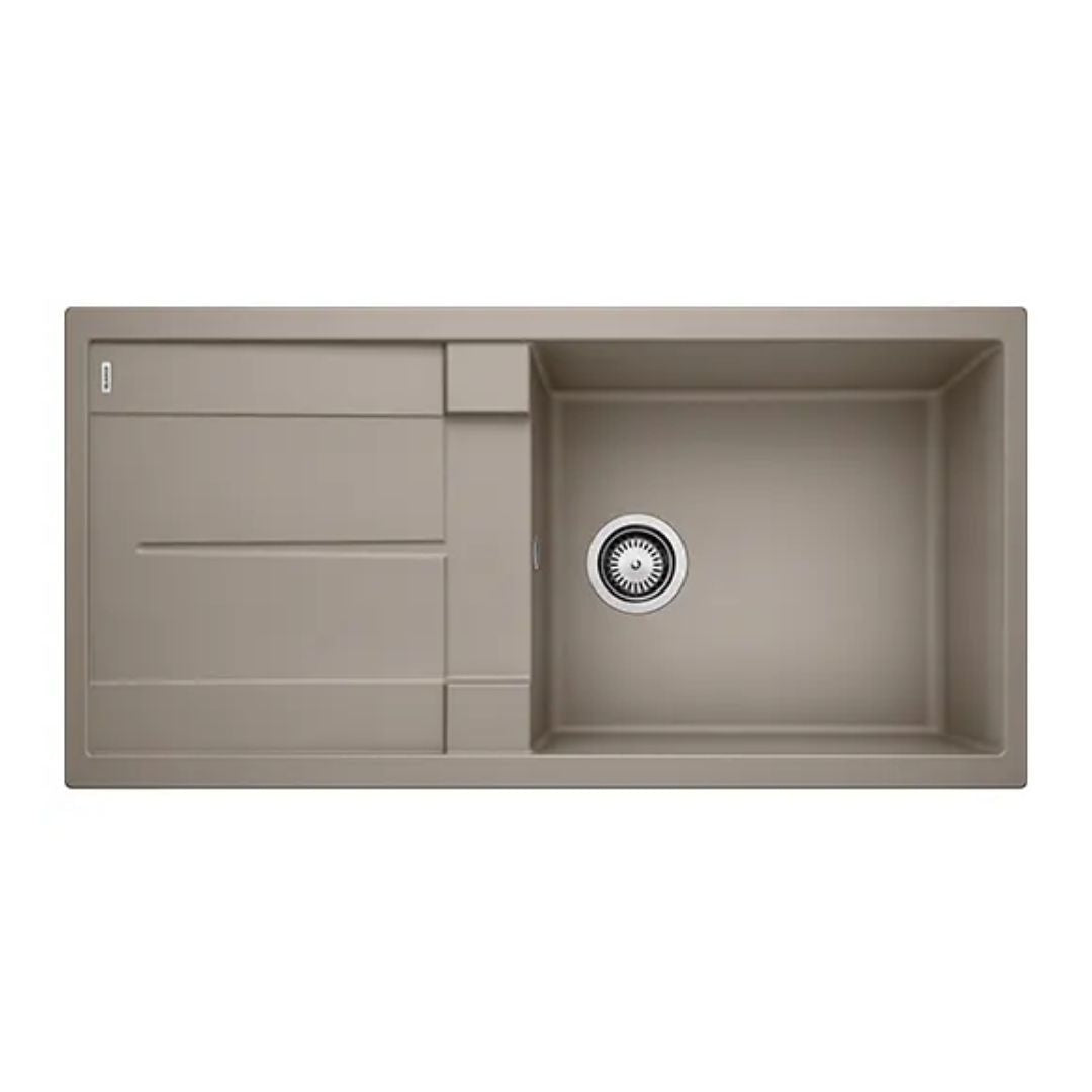 Hafele Silgranit Sink Blanco Metra BLANCO METRA XL 6 S SILGRANIT ( 39 x 20 inches ) - Tartufo