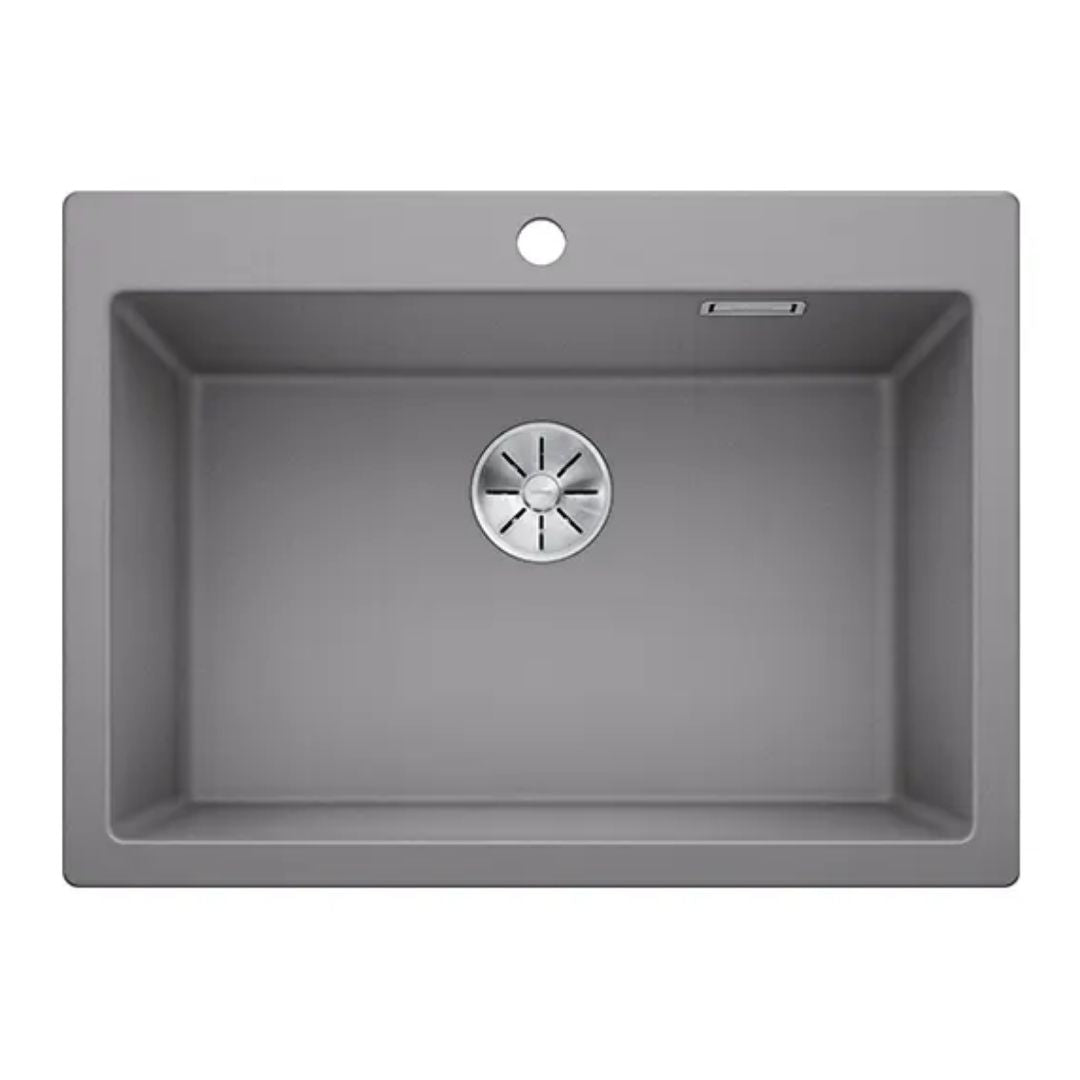 Hafele Silgranit Sink Blanco Pleon BLANCO PLEON 8 SILGRANIT ( 27.5 x 20 inches )  -  Alu Metallic