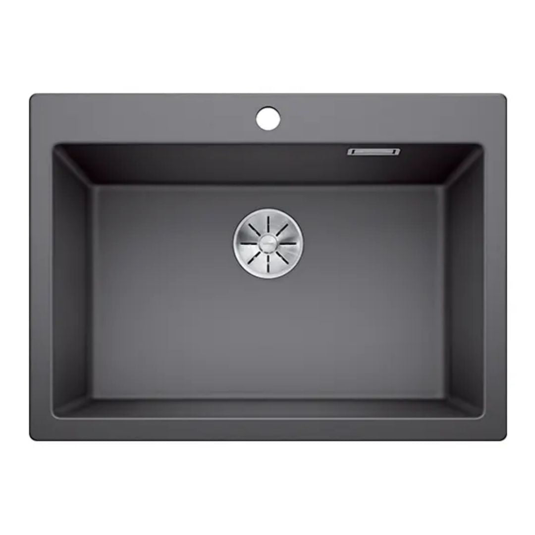 Hafele Silgranit Sink Blanco Pleon BLANCO PLEON 8 SILGRANIT ( 27.5 x 20 inches )  -  Rock Grey