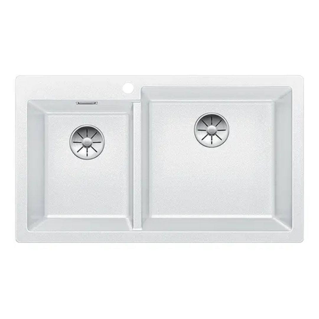 Hafele Silgranit Sink Blanco Pleon BLANCO PLEON 9 SILGRANIT ( 34 x 20 inches ) - White