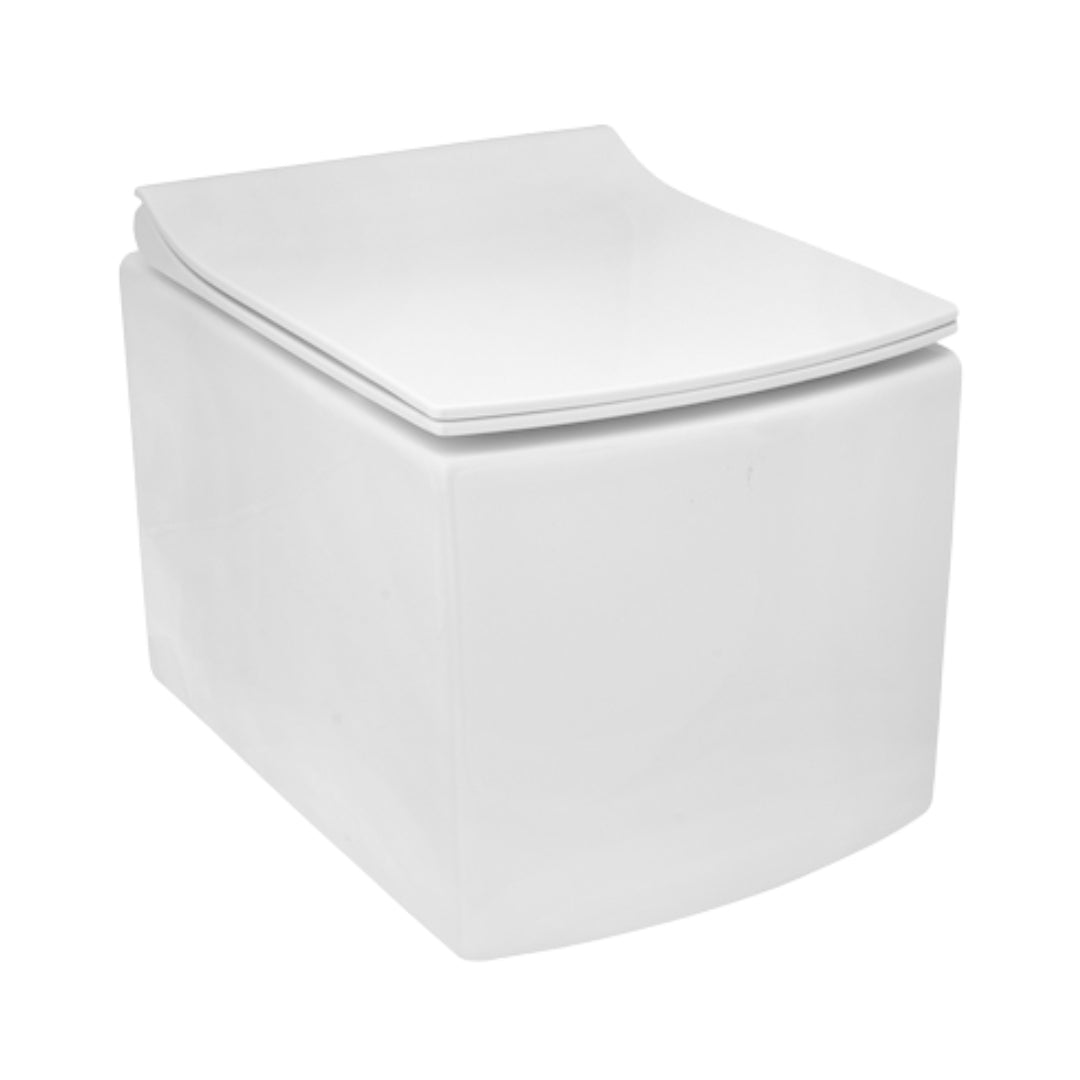 Parryware Wall Mounted White Closet WC Helix HELIX C8895 with P-Trap
