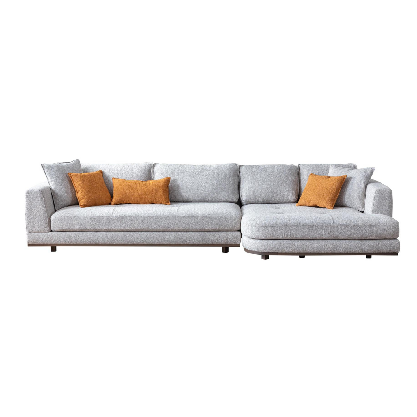 Aero 3 Seater Sofa with Chaise & Table