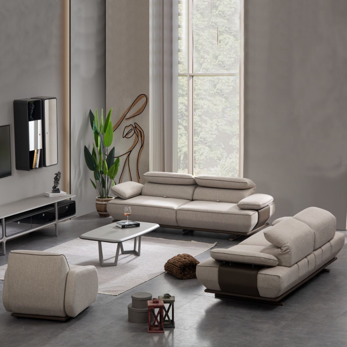 Kato 3 Seater Sofa