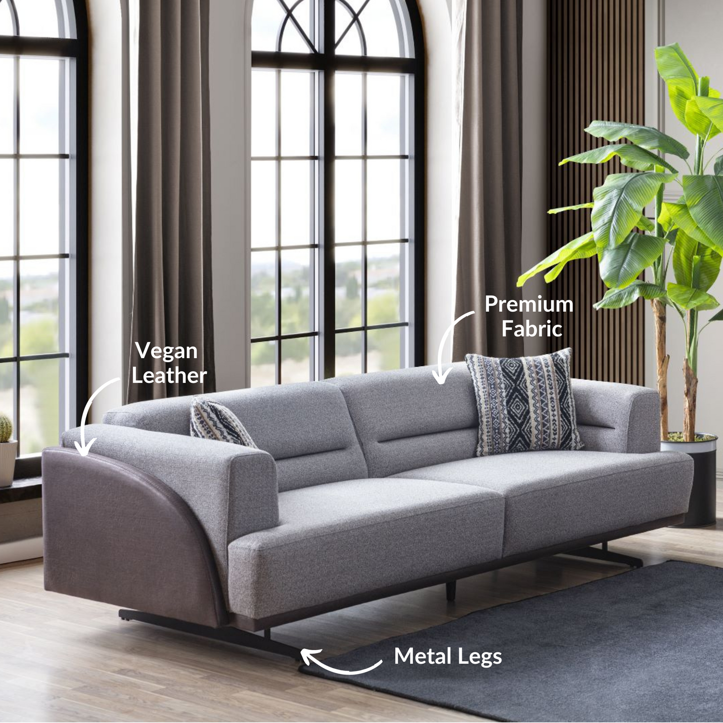 Miro 3 Seater Sofa