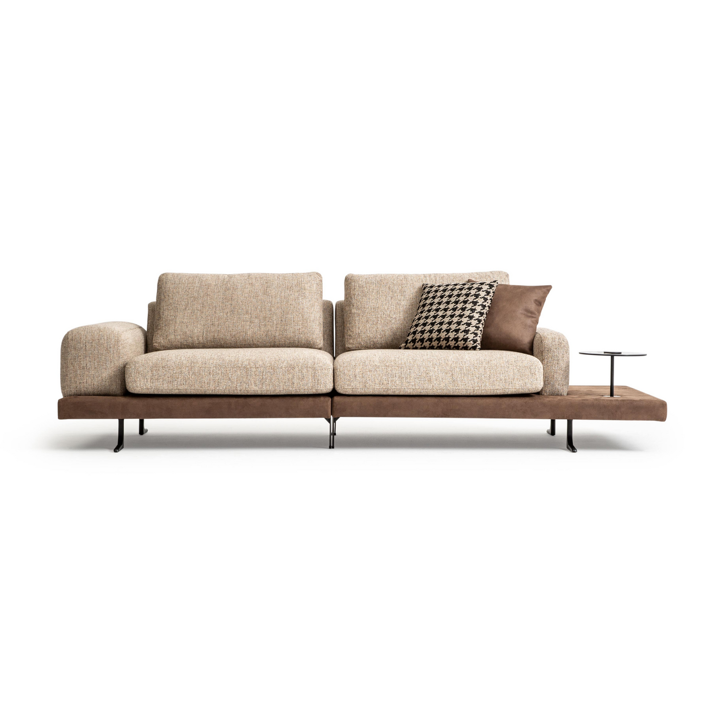 Verano 3 Seater Sofa with Glass Table