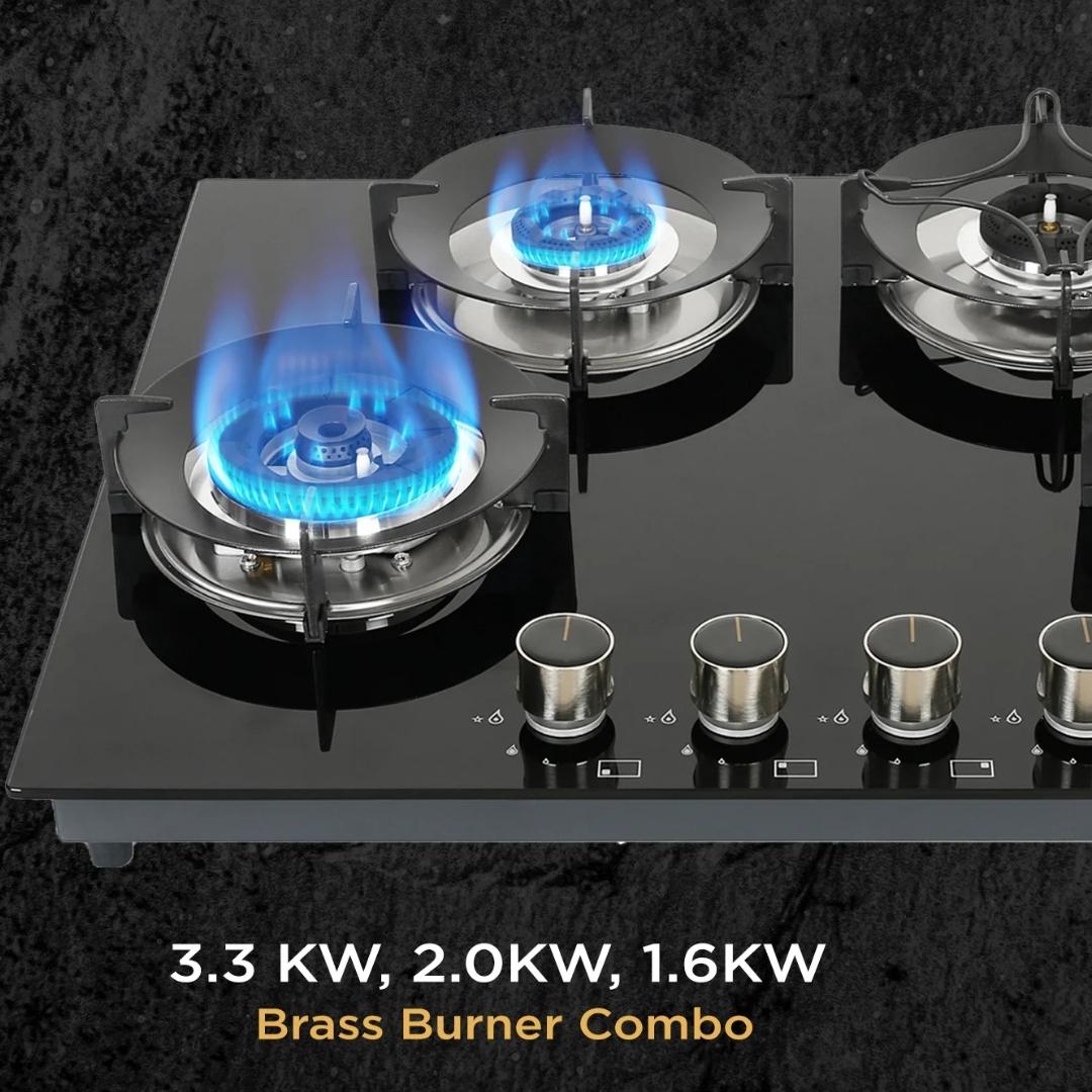 Faber 65 cm 4 Burner Hob Superia Series SUPERIA HT654 BR AI