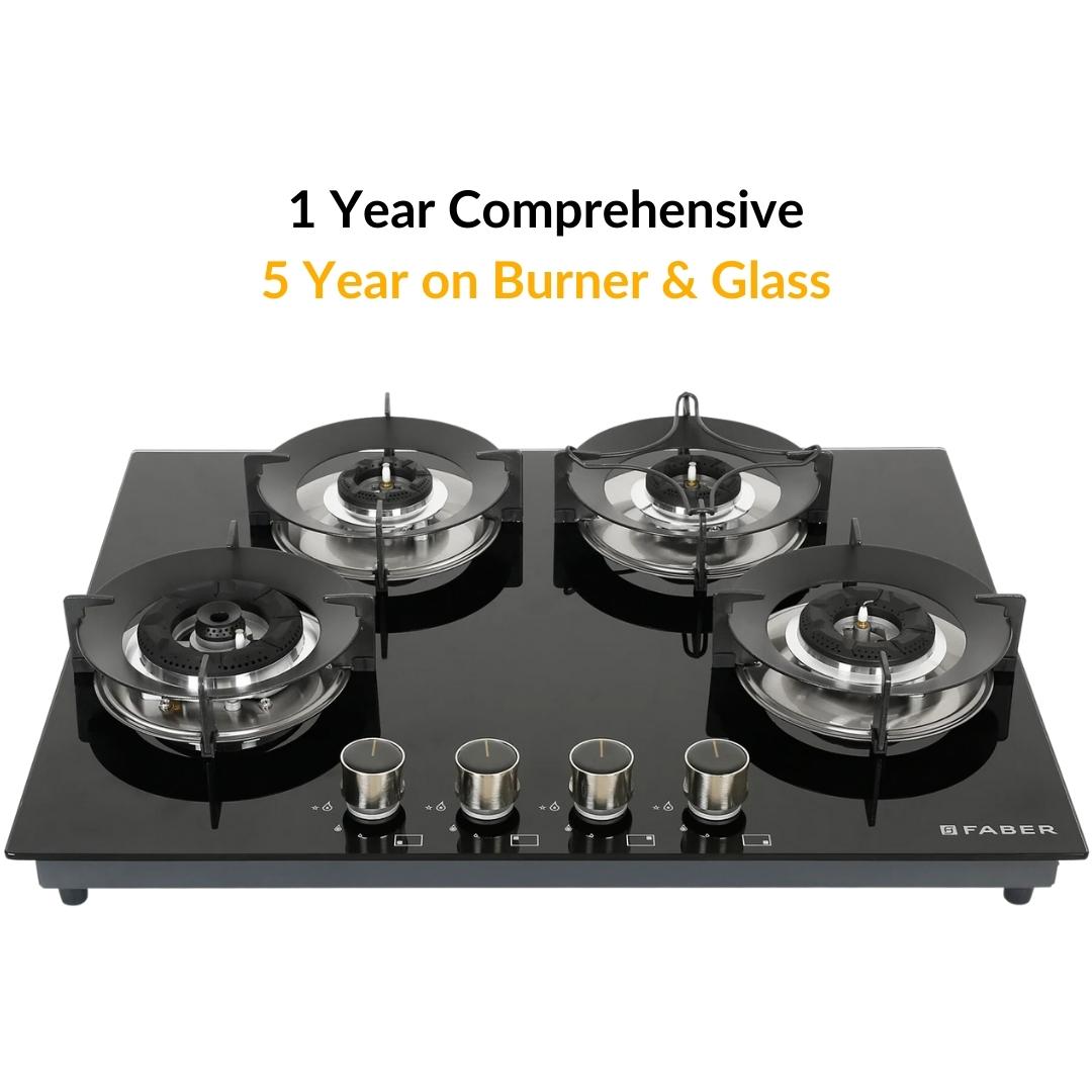 Faber 65 cm 4 Burner Hob Superia Series SUPERIA HT654 BR AI