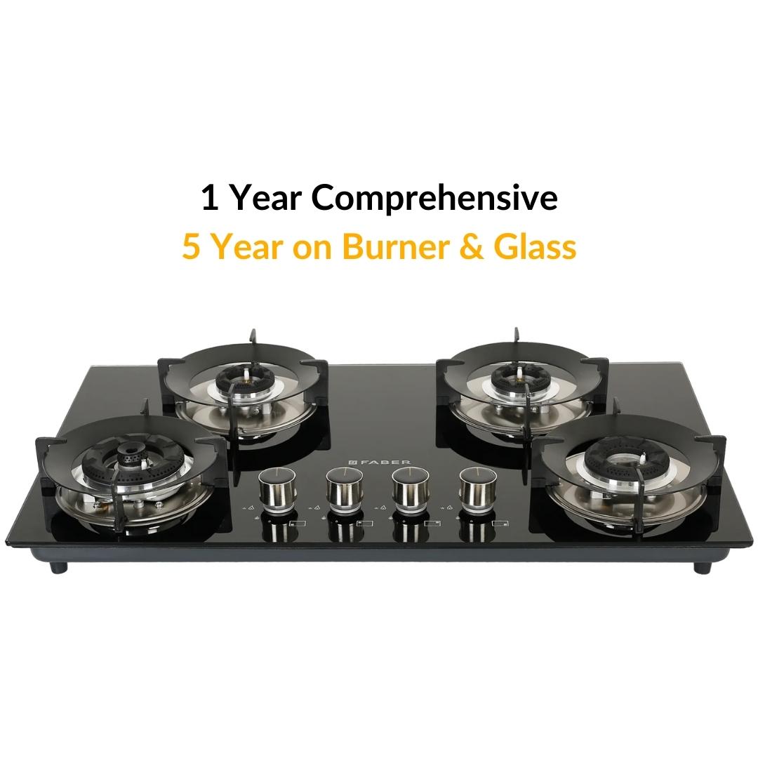 Faber 76 cm 4 Burner Hob Superia Series SUPERIA HT764 BR AI