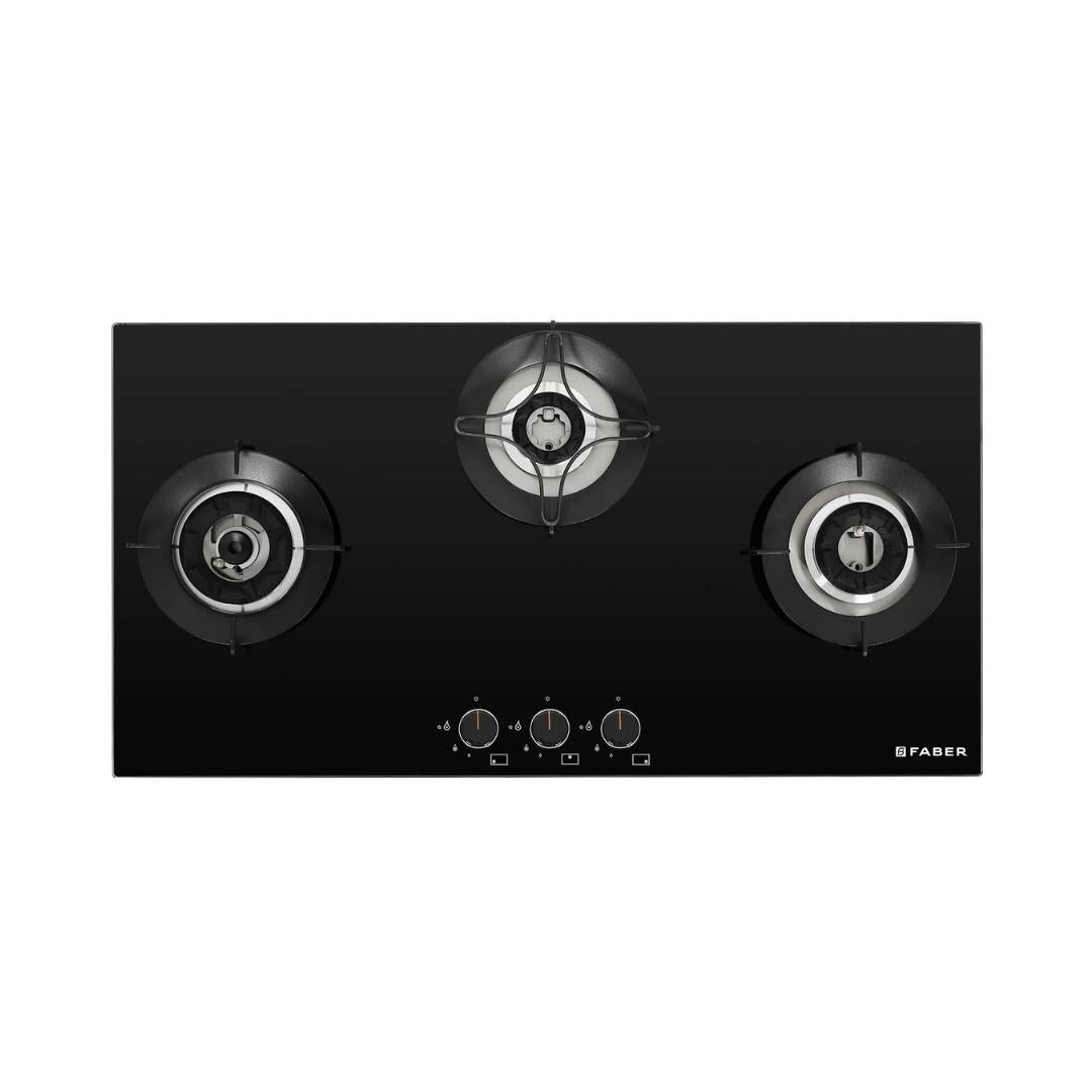 Faber 90 cm 3 Burner Hob Superia Series SUPERIA HT903 BR AI