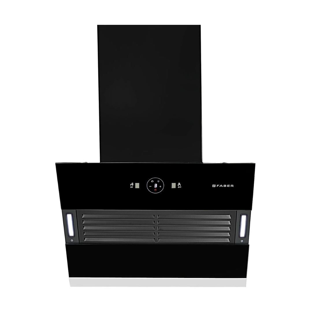 Faber 60 cm Wall Mounted Chimney HOOD VERTIGO FL SC AC BK 60