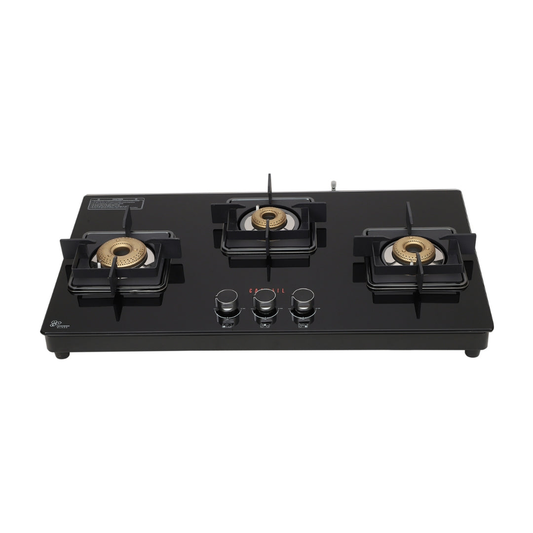 Carysil 77 cm 3 Burner Cooktop Hornet 3 BR Auto