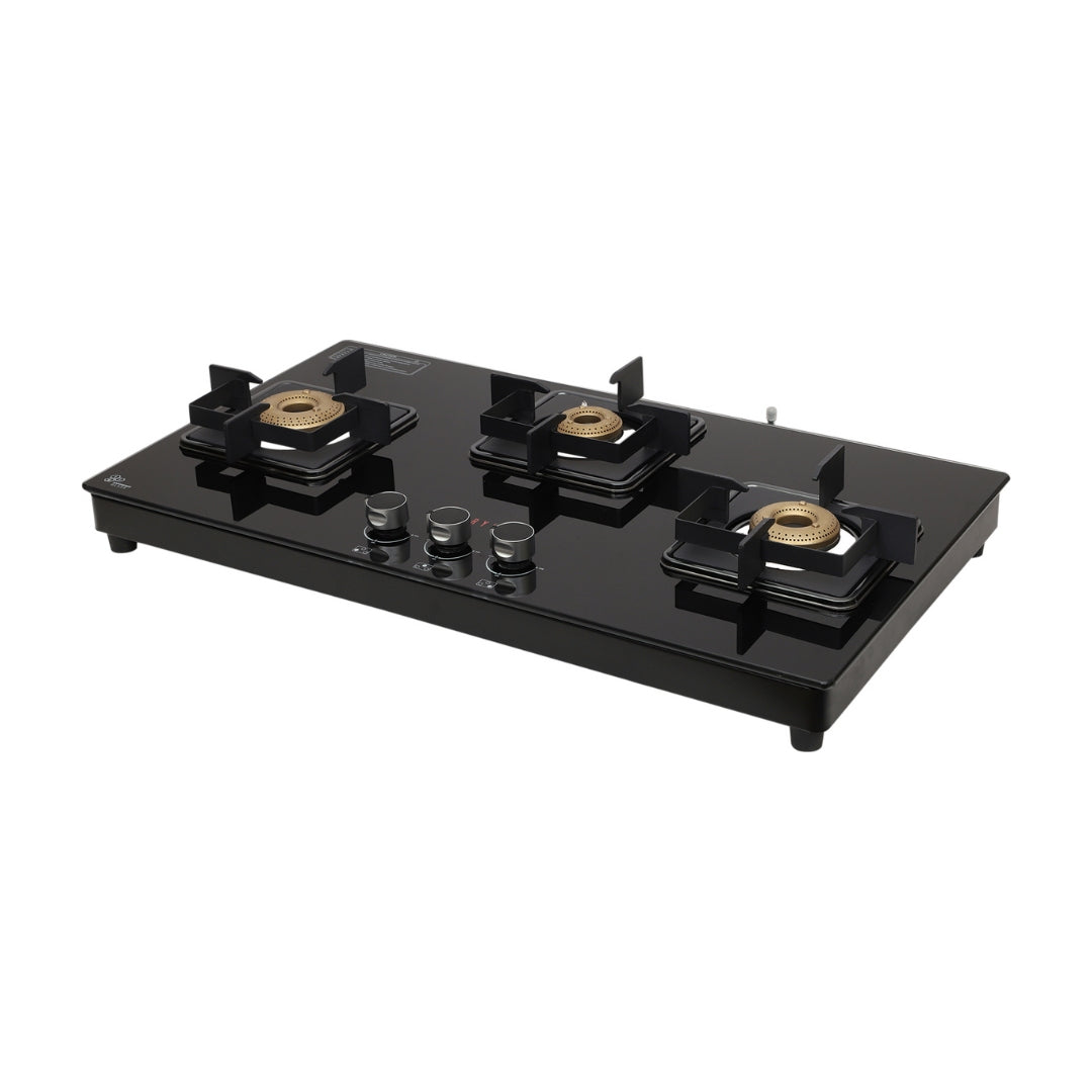 Carysil 77 cm 3 Burner Cooktop Hornet 3 BR Auto